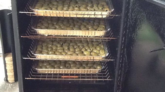 smoked olives