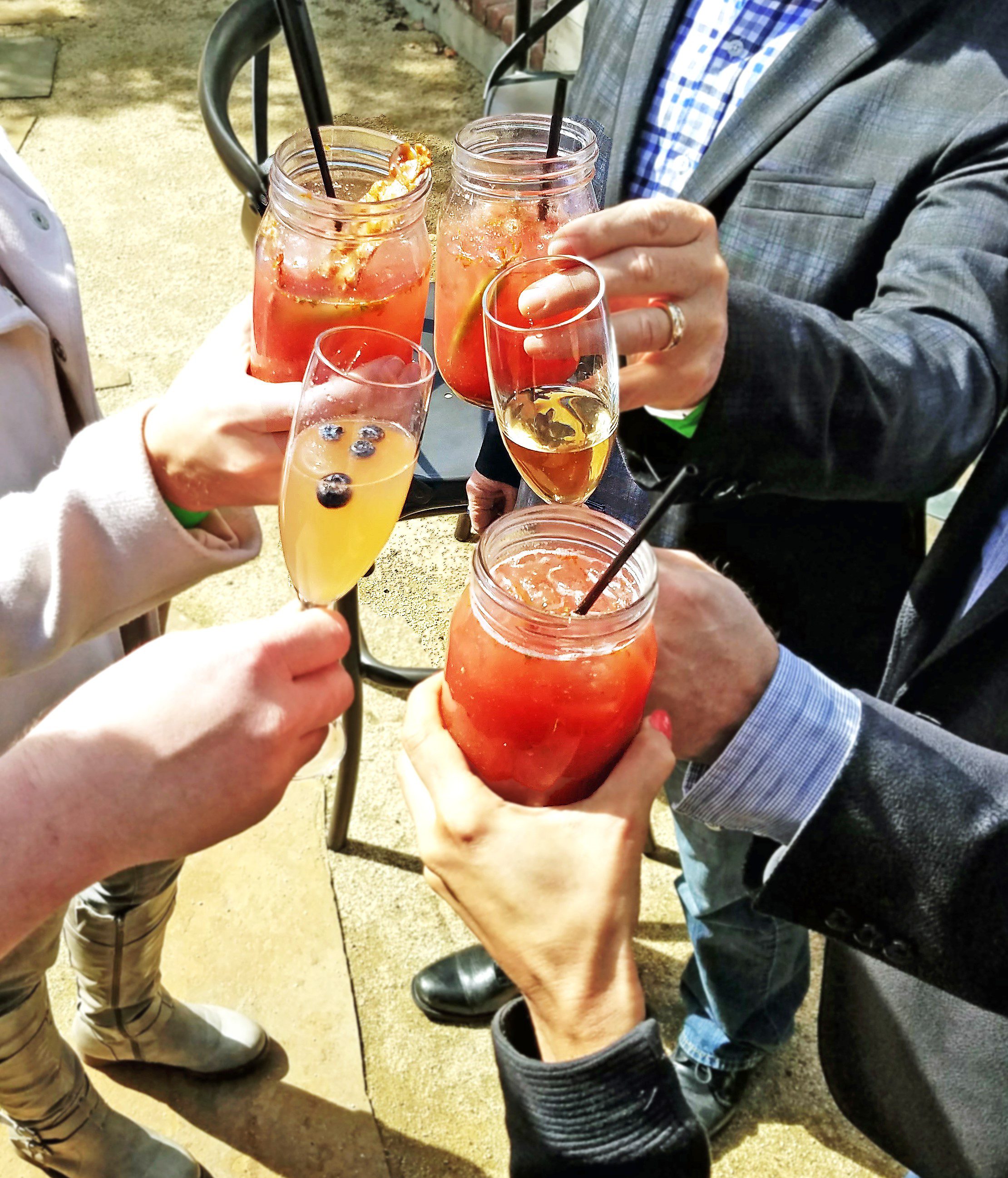 Taste of Solvang Danish Sunday Brunch Cheers Photo by Liz Dodder
